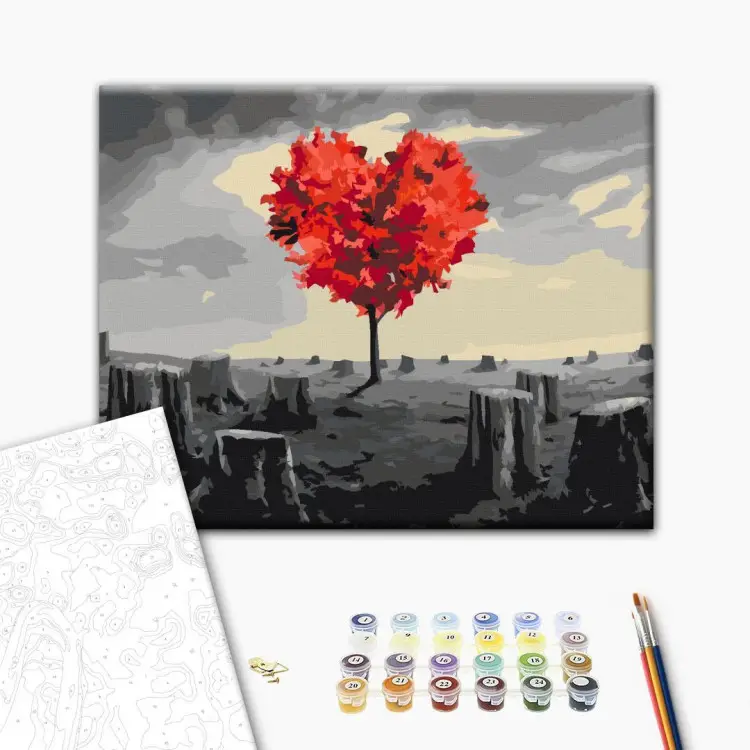 Albero a forma di cuore