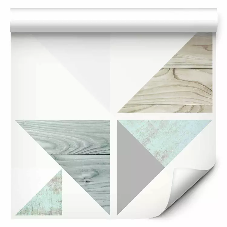 Triangoli e quadrati (verde)