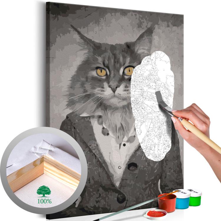 Dipingere con i numeri gatti, tele da dipingere su tela gatti, kit