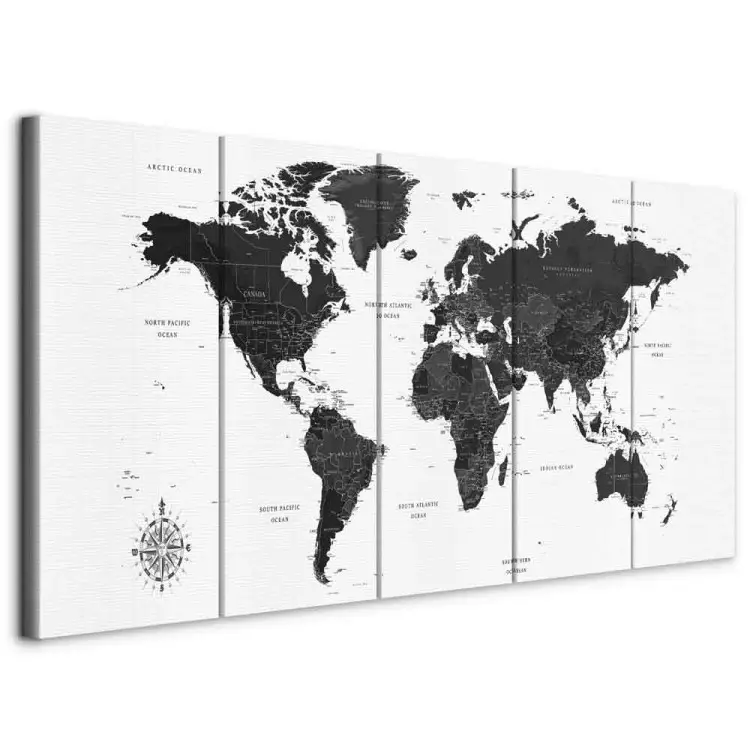 ZYCHKRL Set Quadri Pronti Da Appendere 5 Pannelli Canvas Quadri Palloni