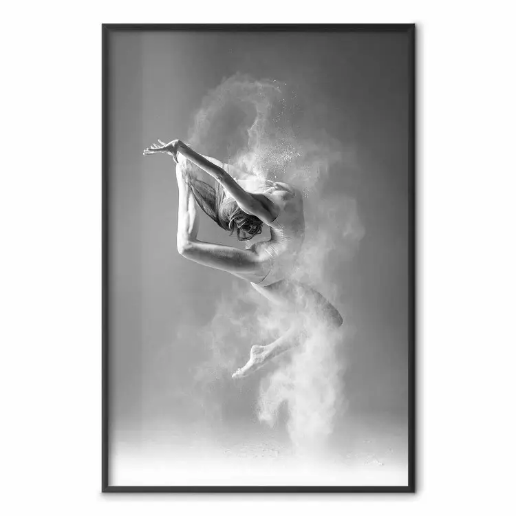 Ballerina vivace - donna balletto in B/N