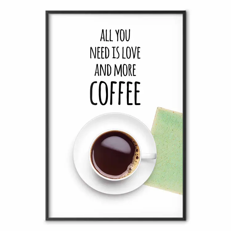 Amore e caffè - tazza sotto testi