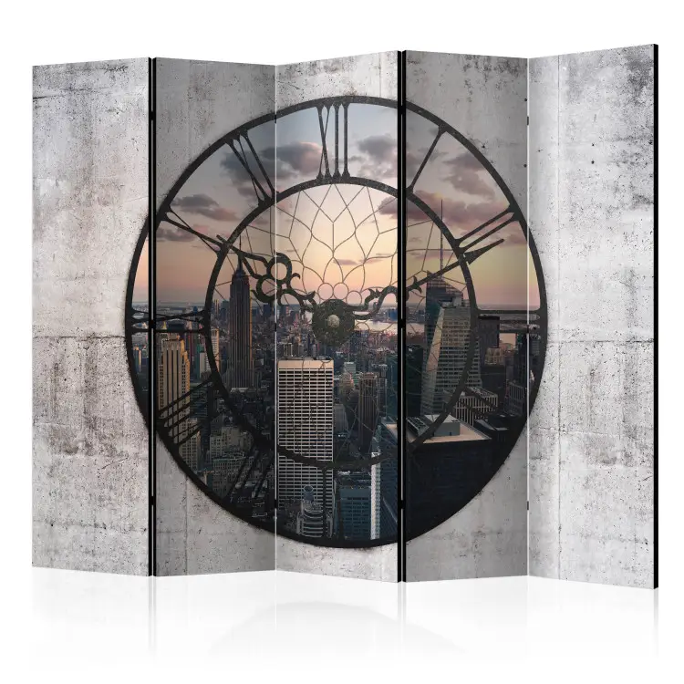 Fuso orario di NYC II - vista urbana e grattacieli