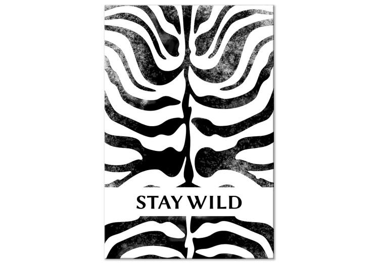 Quadro su tela Stay Wild (1 Part) Vertical