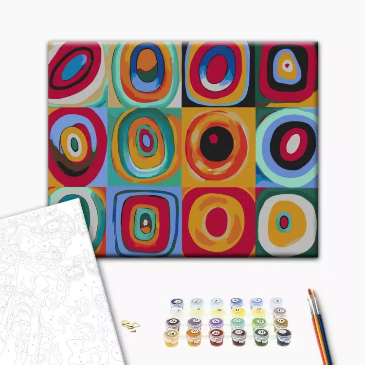 Kit Dipingi Con Numeri Cielo Stellato Per Adulti - Tela 40x50 Cm, Colori Acrilici, Ideale Per Relax E Decorazione - Foto 12