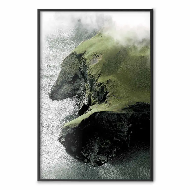 Matrimonio di mare e terra - mare e scogli su isola verde