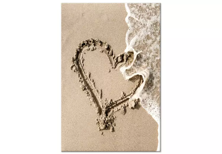 Onda d'amore (1 pezzo) - cuore spiaggia