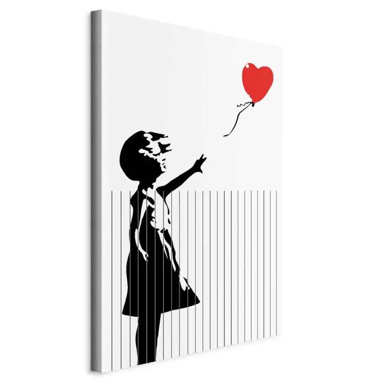 Banksy tagliato verticale