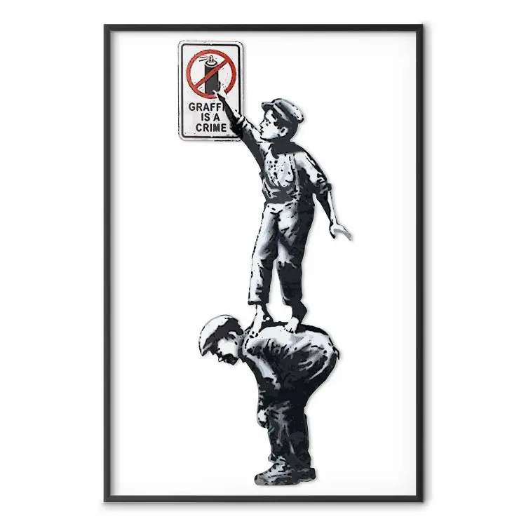 30x30 cm) Banksy Vinilo Adhesivo Pared Panda con Pistola (Guns) / Calle Arte Grafiti Decoración Pegatina/Extraíble Bricolaje Hogar Mural + Gratis Al Azar Adhesivo Regalo