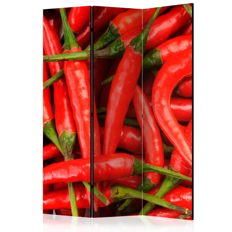 Peperoncino - Sfondo - modello con verdure rosse infuocate