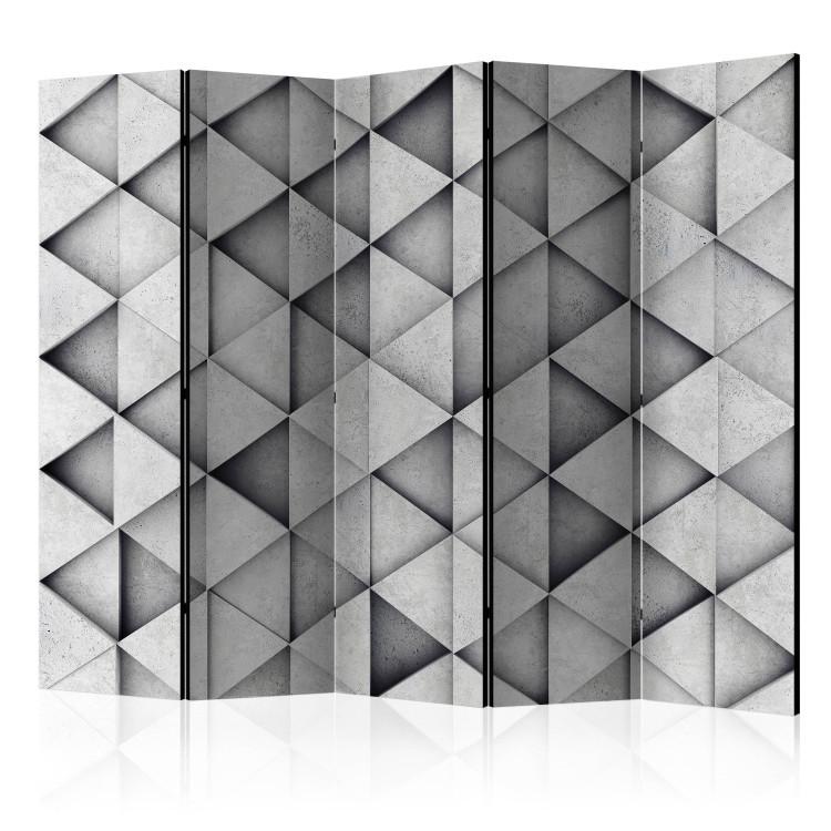 Paravento Grey Triangles II [Room Dividers]