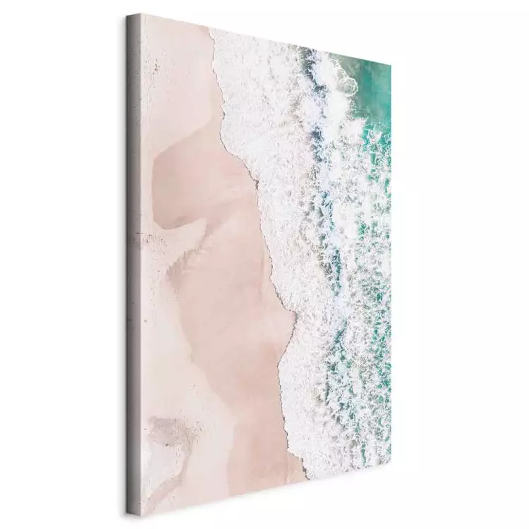 Onde turchesi - costa del mare vista dall'alto