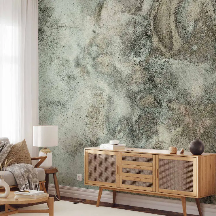 Sfondo scandi boho - Composizione con disegno a macchie