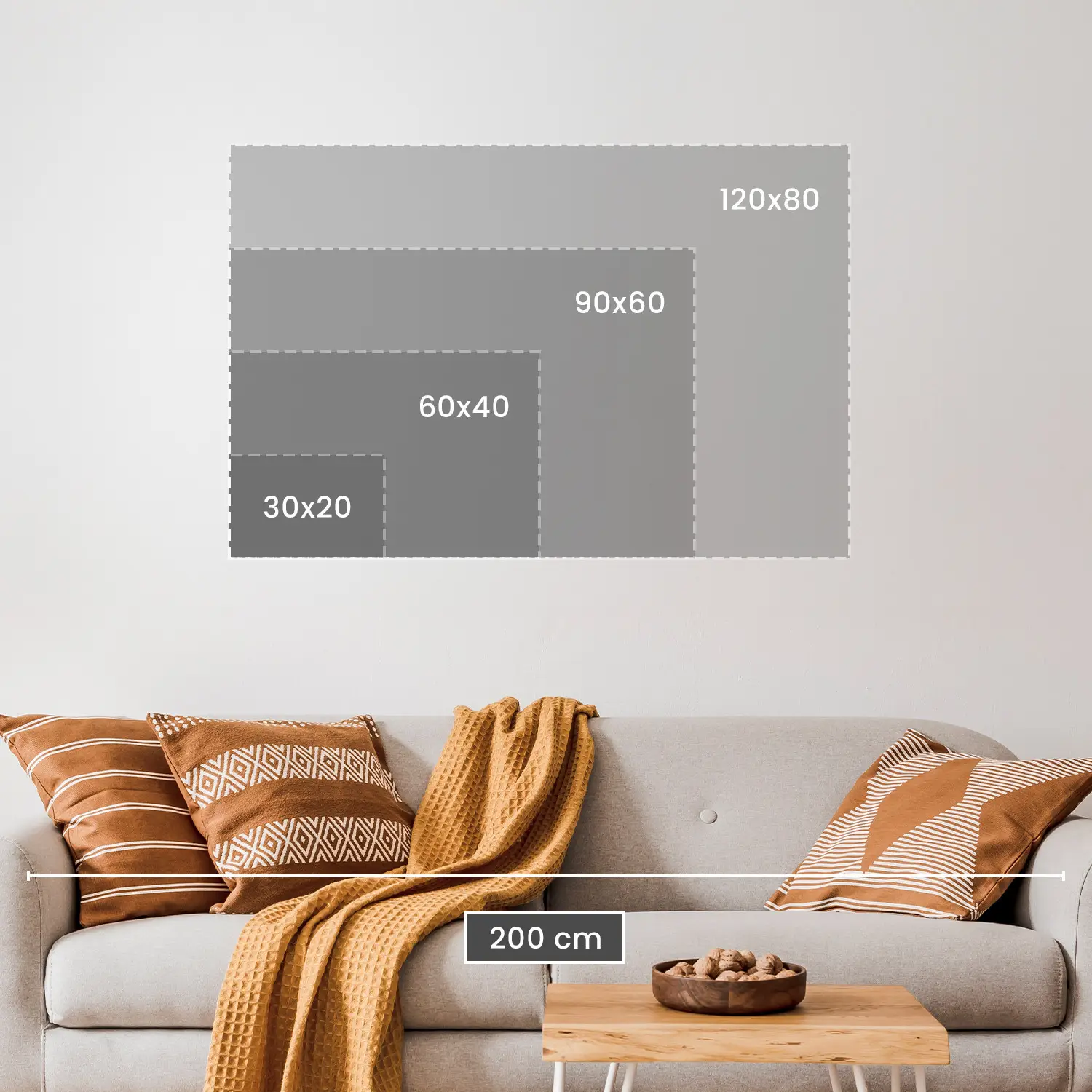 Quadro Su Tela Senza Cornice – Fiori Di Ciliegio Rosa E Blu Su Rami Primaverili, 90x180 Cm, Stampa HD Impermeabile E Antisfaldamento Per Soggiorno E Camera