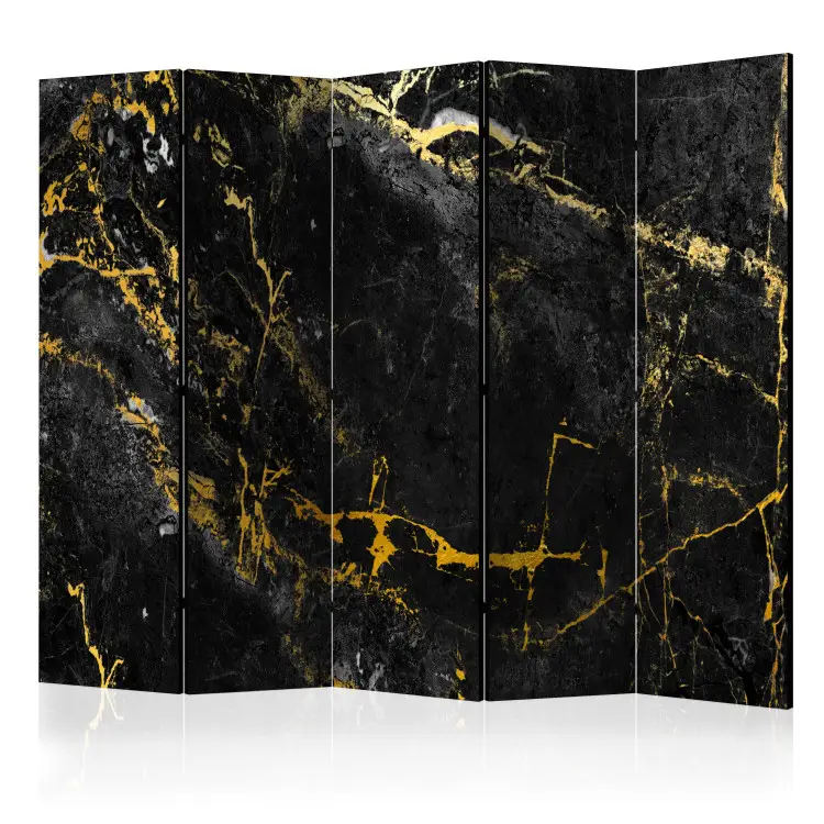 Eleganza nera II - Sfondo con texture di marmo nero