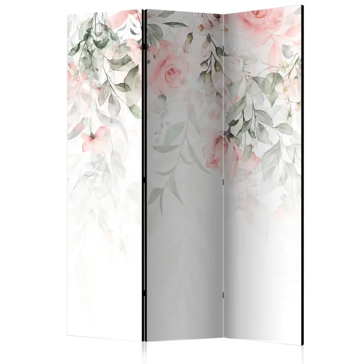 Cascata di rose - variante 1 - fiori tra le piante