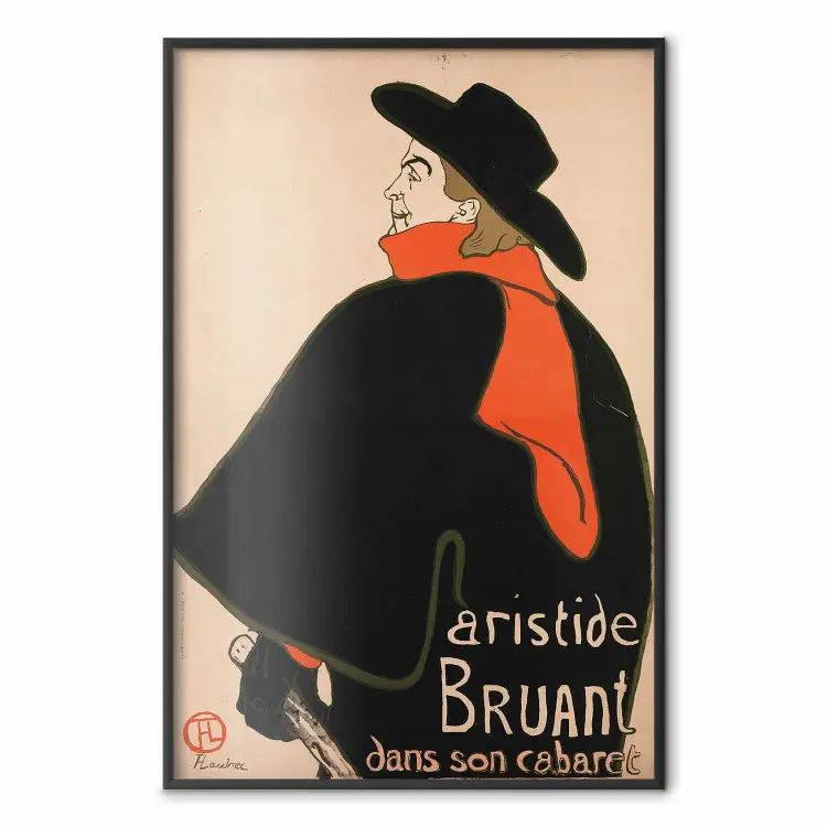 Aristide Bruant: Al suo cabaret - testi in francese e uomo