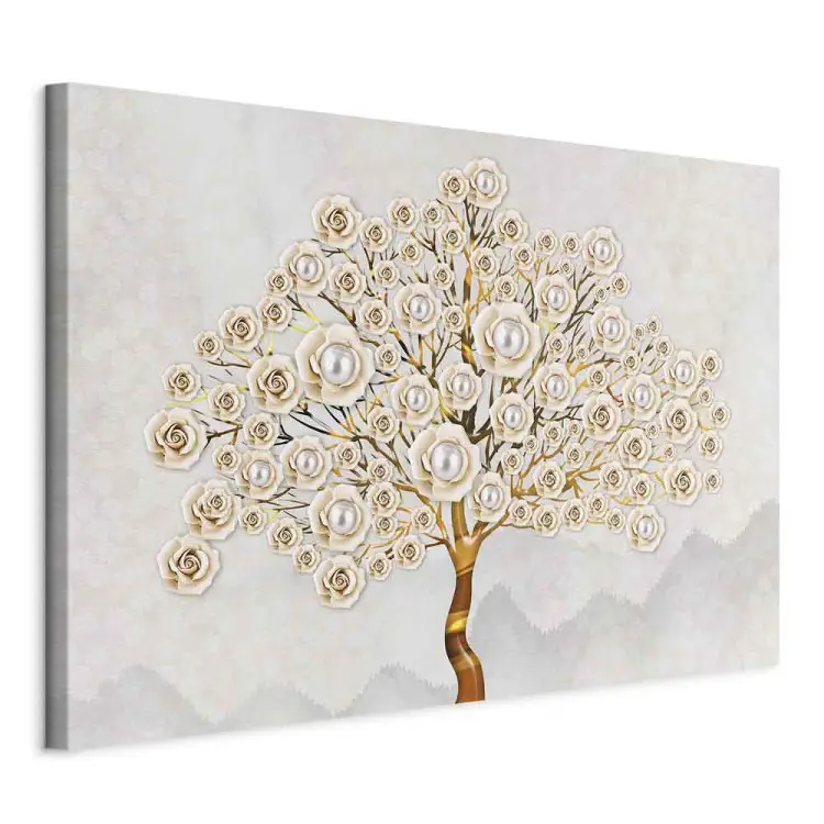 Albero di perle largo - astrazione in stile glamour