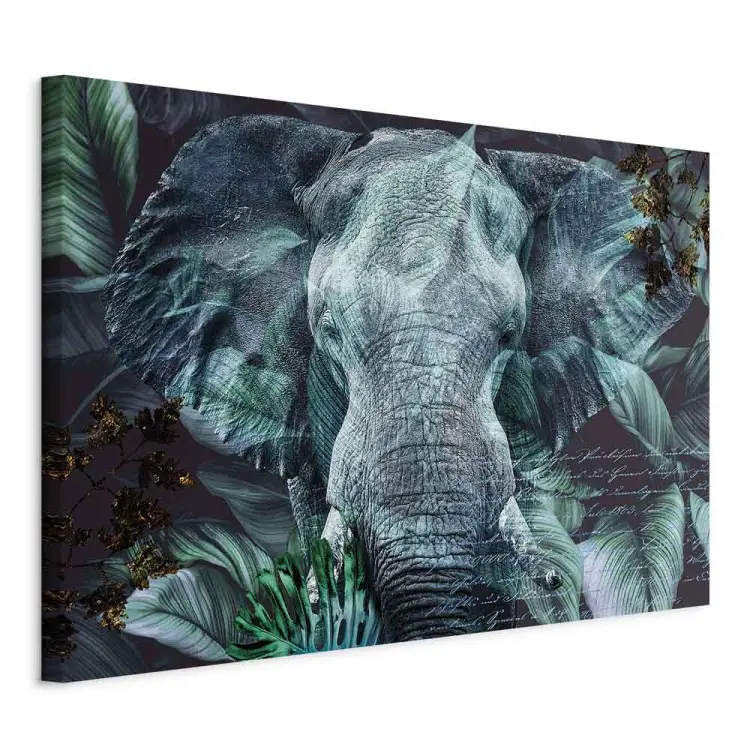 Stampa Su Tela Elefante Astratto Multicolore – Quadro Contemporaneo – Varie Misure - Foto 2