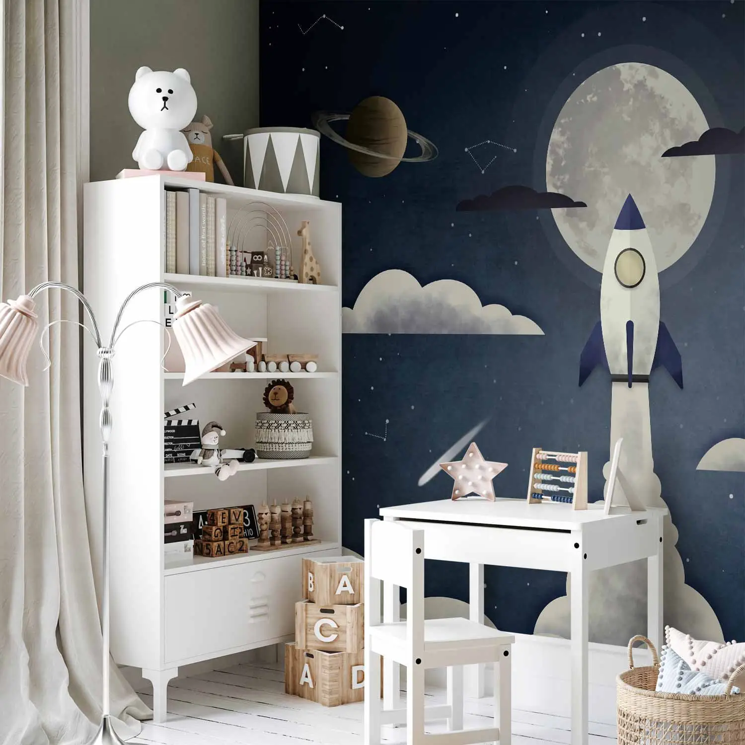 Carta Da Regalo Razzi E Spazio Per Ragazzi - 6 Fogli Riciclabili Con Etichette Compleanno - Foto 8