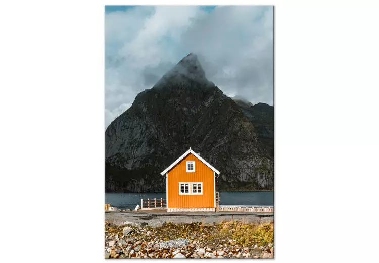 Costa settentrionale (1 pezzo) - casa mare montagne sfondo