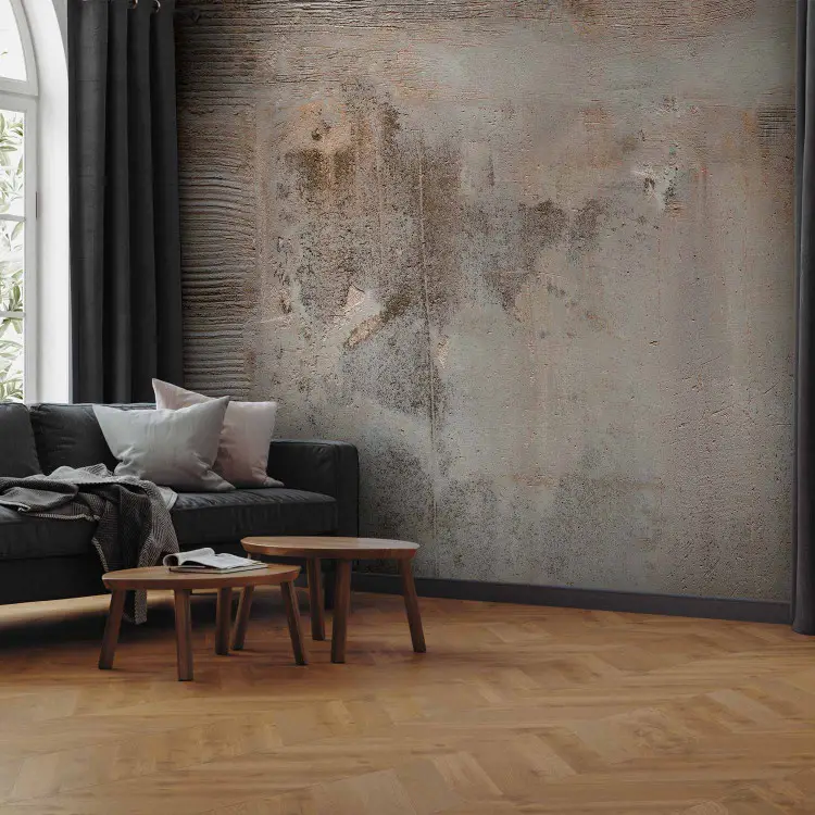 Leggerezza della materia - muro di cemento grigio