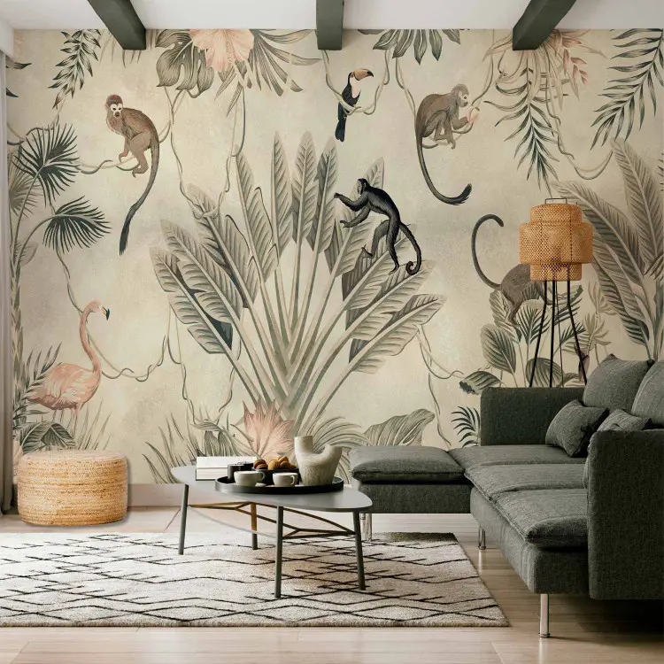 Fauna e flora - Una composizione mantenuta in tonalità di grigio