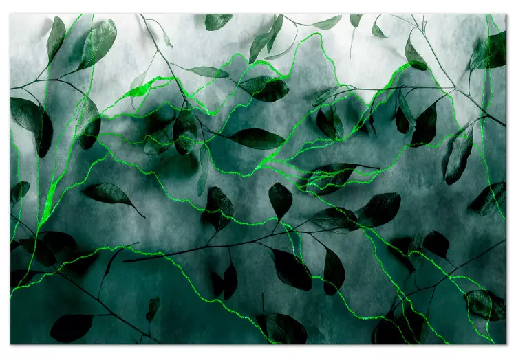 Immersi nel verde (1 parte) - foglie in una giungla