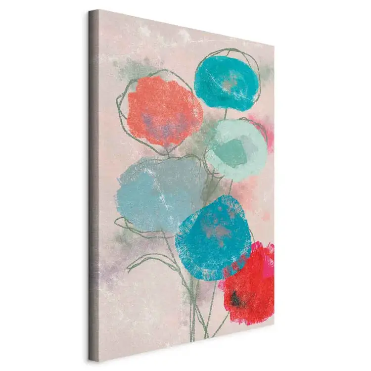 Bouquet di primavera - astrazione con motivo vegetale