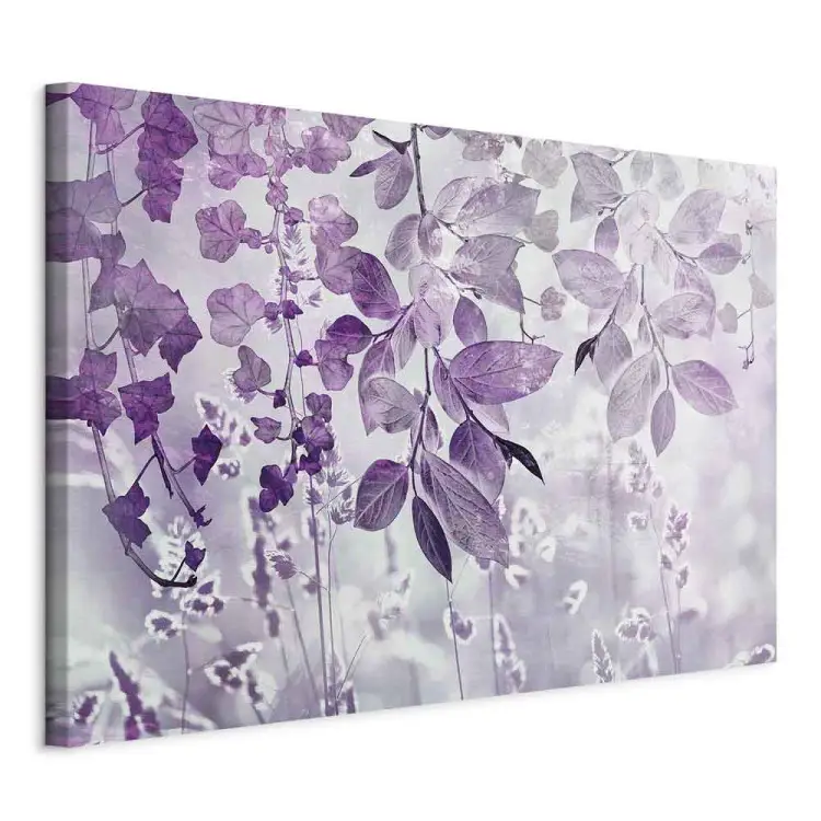 Giardino Viola - Paesaggio in foglia con sfumature viola