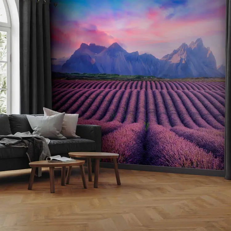 Quadro Decorativo Moderno Su Pannello MDF - Stampa Lavanda Provenza, Senza Cornice Necessaria | 110 G/m², Made In Germany, N003072a