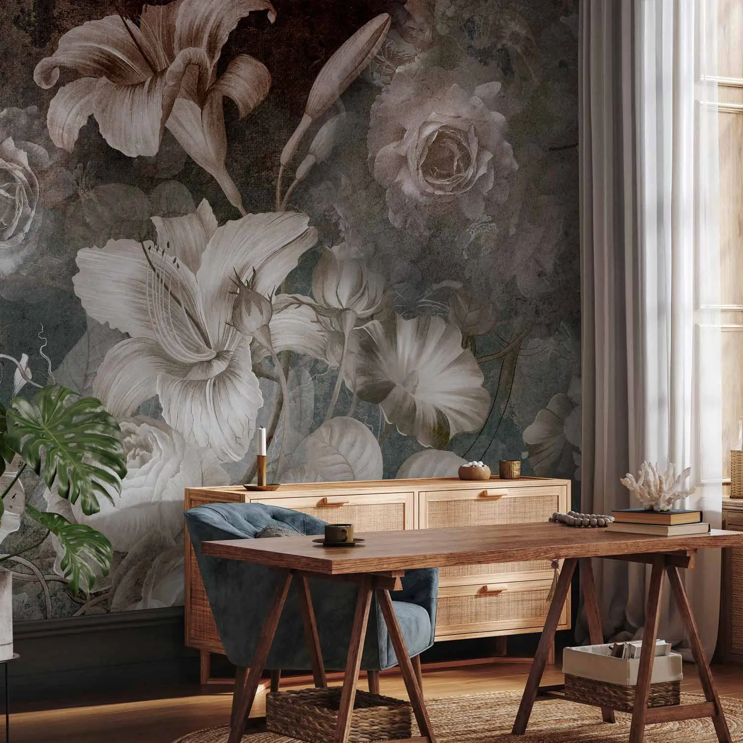 Fiori Di Carta 3D Per Parete – 6 Pezzi, Decorazioni Fai Da Te Per Matrimonio, Baby Shower E Festa – Eleganti E Facili Da Attaccare