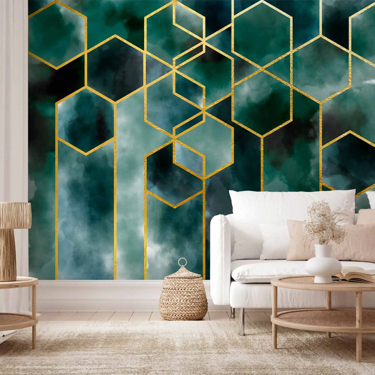 Stampa Su Tela Astratta Oro Glamour Arte Moderna 40x40 Cm XXL Decorazione Murale Per Soggiorno Camera Da Letto 91945941