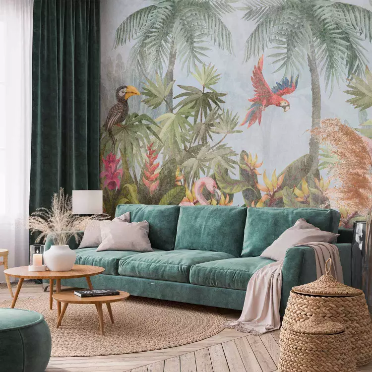 Carta Da Parati Autoadesiva Effetto Legno Marrone-Blu | PVC Rimovibile | 44.5x500 Cm | Per Cucina, Mobili, Pareti - Foto 6