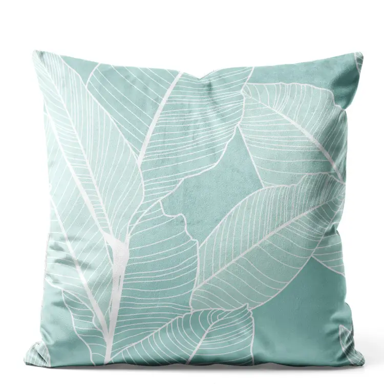 Ficus refresh - composizione botanica glamour con motivo bianco