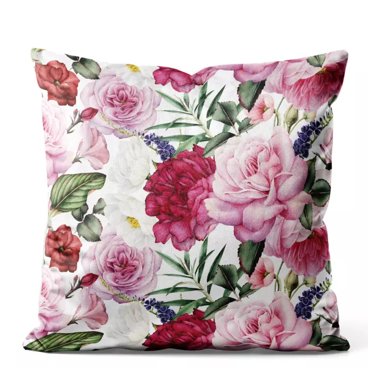 Profumo di primavera - fiori di peonia e di rosa in stile provenzale