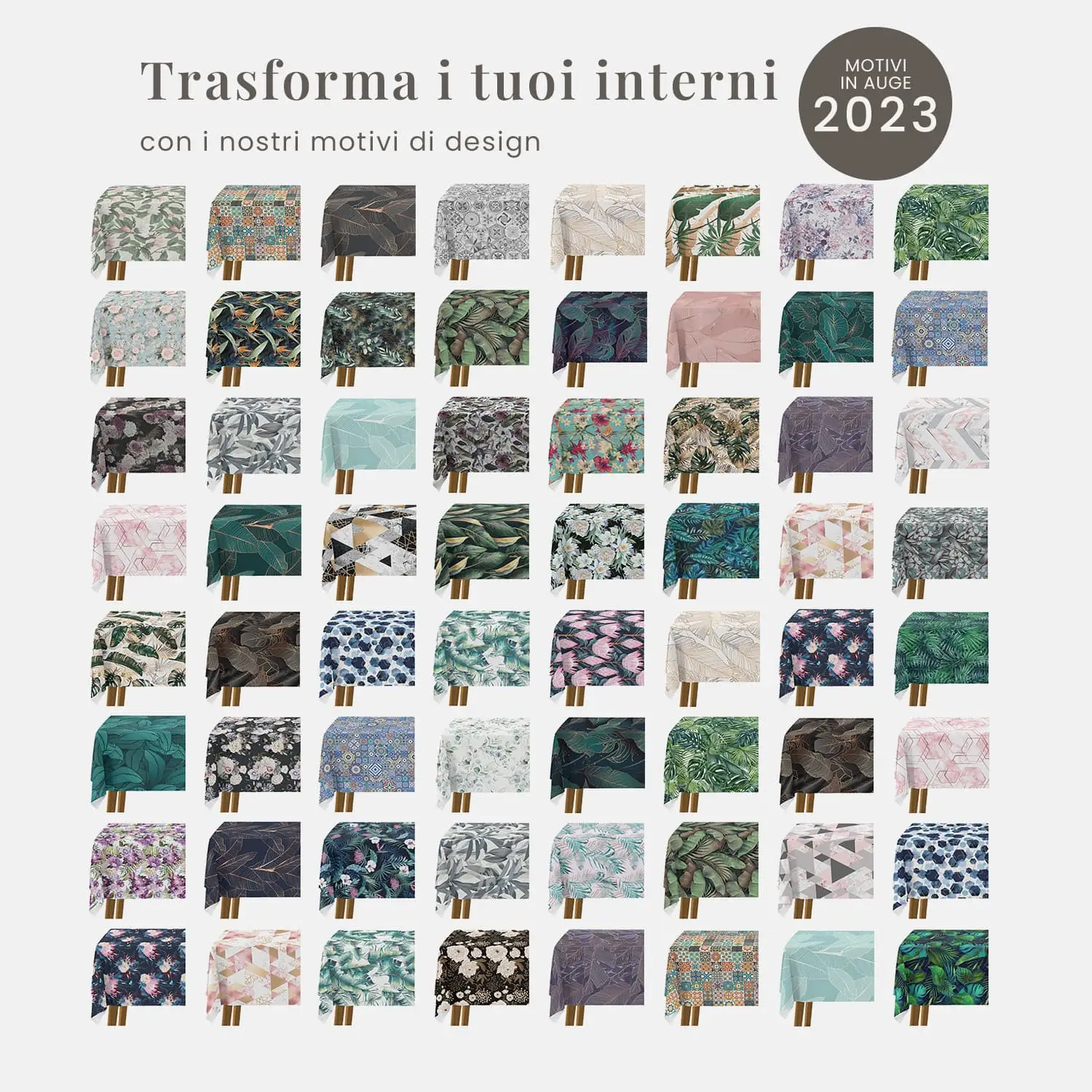 Runner da tavolo moderno di metà secolo, runner con linee astratte, cerchi e semicerchi, tovaglia personalizzata minimalista moderna, arredamento boho scandinavo - Italia