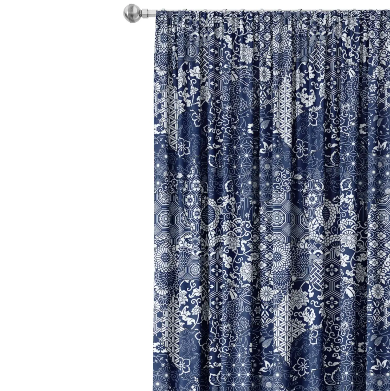 Tende oscuranti per camera da letto, motivo floreale, con fiori