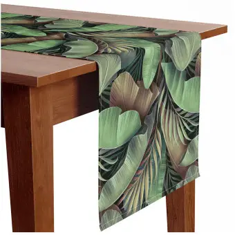 MODERNO Runner da tavolo in tessuto non tessuto, marrone cioccolato, nastro da tavola, decorazione per tavolo, ideale per compleanni, matrimoni
