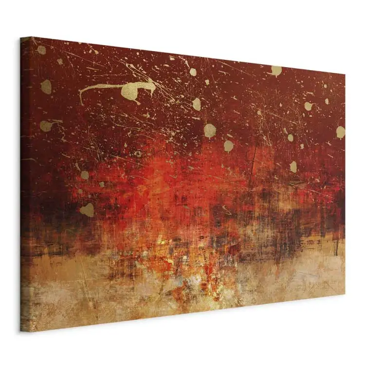 Etude of colour - sfondo astratto dai colori oro e rosso