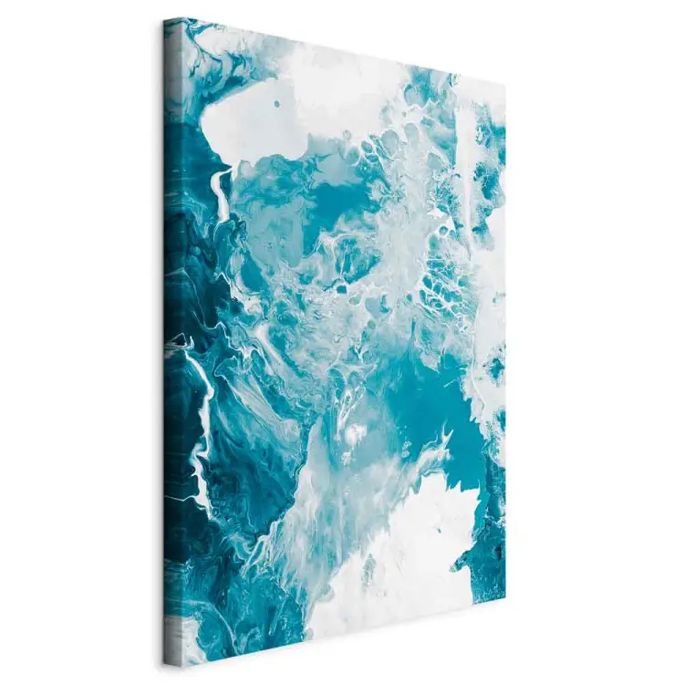 Blu astratto - colori marmorei del mare