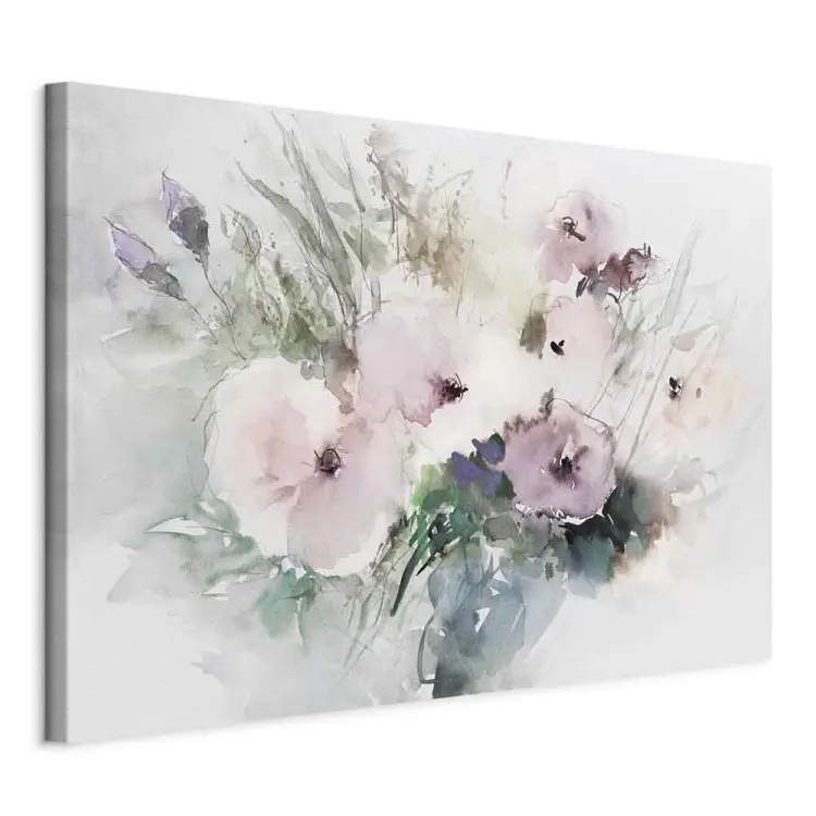 Bouquet di fiori - composizione floreale dipinta ad acquerello