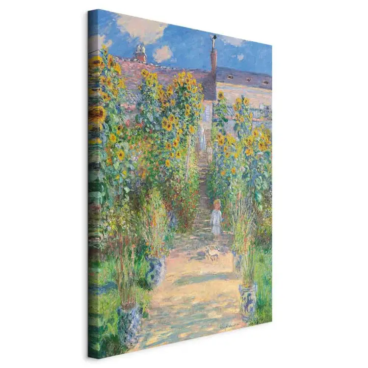 Claude Monet - The Artist's Garden at Vétheuil