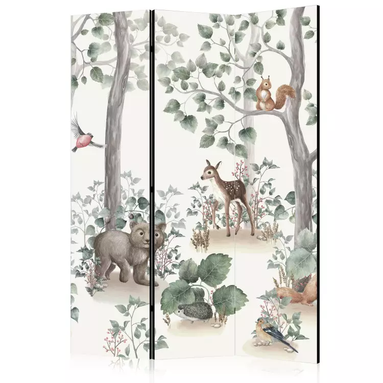 Racconto della foresta - paesaggio ad acquerello per bambini