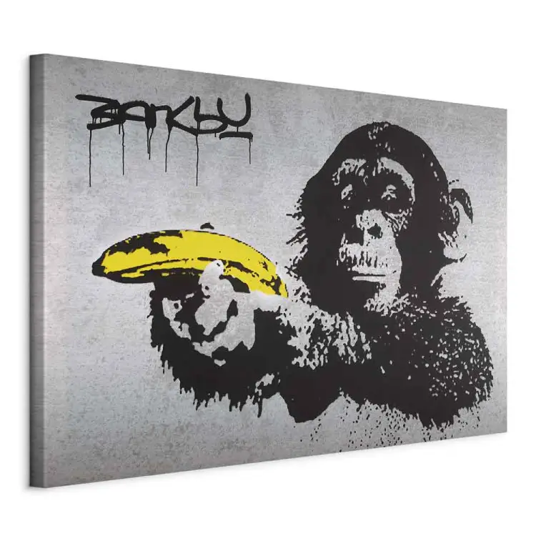Fermati o la scimmia sparerà! (Banksy)