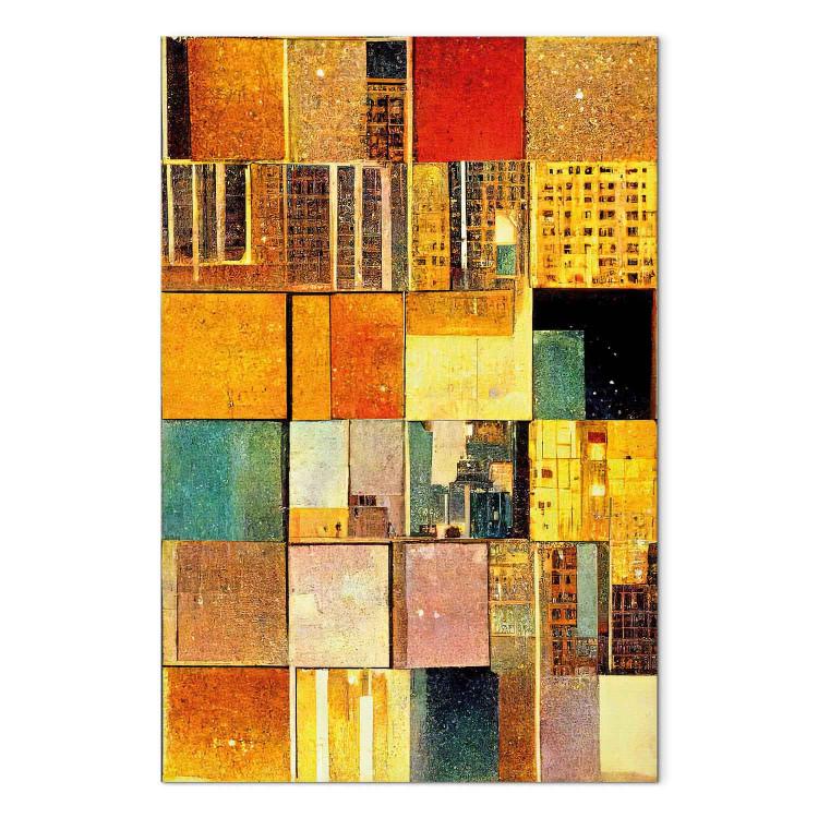 Quadro su tela Composition With Ornament - Abstract Motifs According to  Klimt - Klimt - Stilizzati - Quadri