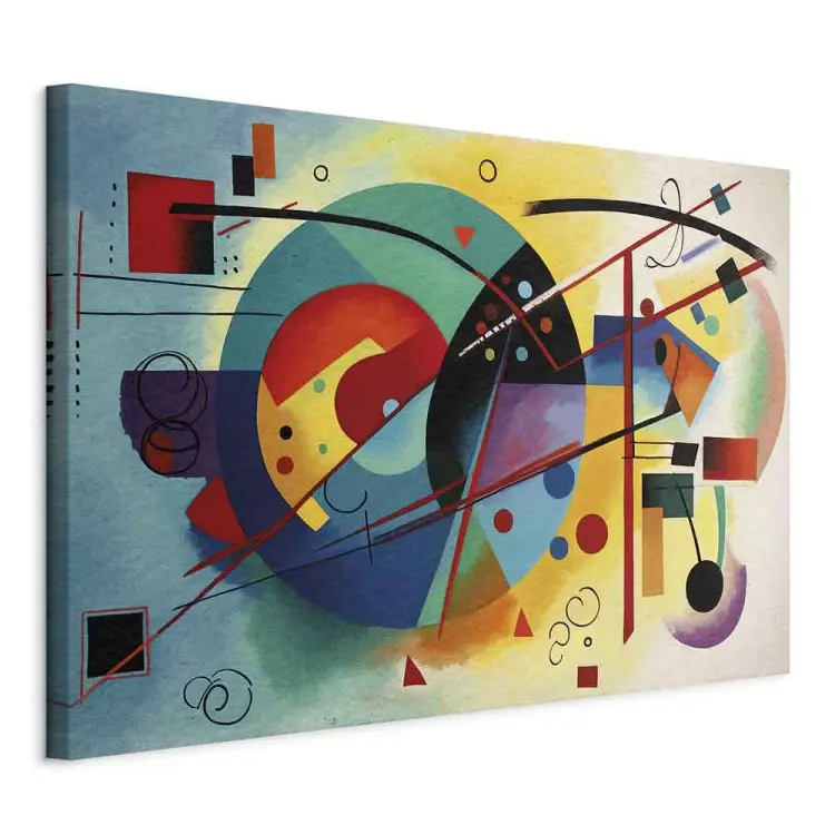 Astrazione colorata - composizione ispirata all'opera di Kandinsky