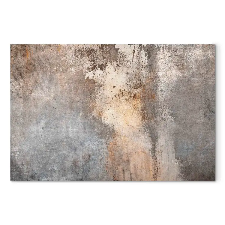 Ruggine sfregata - strutture astratte nei colori marrone e grigio