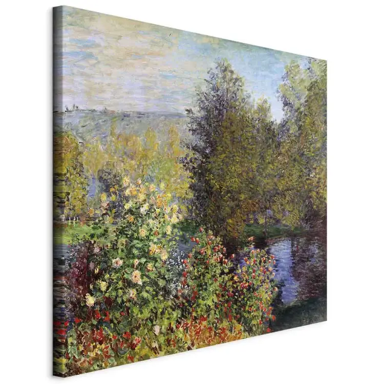 Claude Monet - Il giardino degli Hoschedé a Montgeron