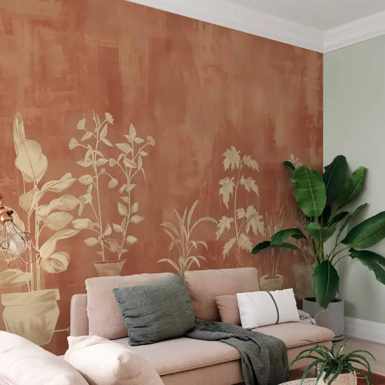 Esschert Design Set 3 Vasi In Plastica Con Stampa Rose: Decorazione Fai Da Te Per Interni Ed Esterni